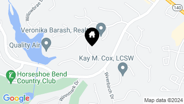 Map of 8505 Haven Wood Trail, Roswell GA, 30076