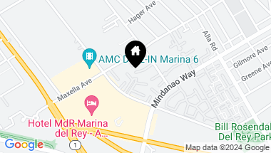 Map of 4305 Redwood Ave Unit: 10, Marina Del Rey CA, 90292
