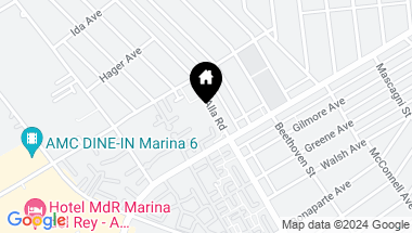 Map of 4345 Alla Road 2, Marina del Rey CA, 90292