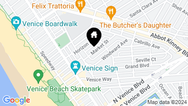 Map of 236 MARKET Street, Venice CA, 90291