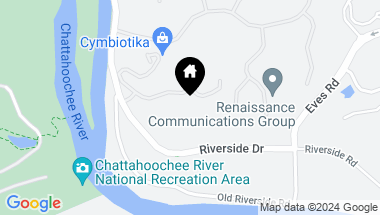 Map of 6010 Riverside Park Drive, Roswell GA, 30076