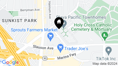 Map of 6305 Hannum Avenue, Culver City CA, 90230