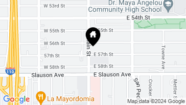 Map of 5620 S Main Street, Los Angeles CA, 90037