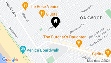 Map of 325 Brooks Avenue, Venice CA, 90291