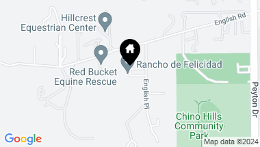 Map of 2927 English Place, Chino Hills CA, 91709