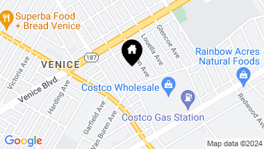 Map of 2464 Walnut Avenue, Venice CA, 90291