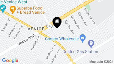 Map of 2436 PENMAR Avenue, Venice CA, 90291
