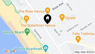 Map of 110 Paloma Ave, Venice CA, 90291