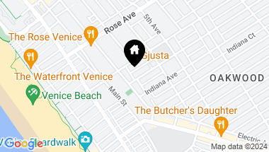 Map of 315 Vernon Ave, Venice CA, 90291