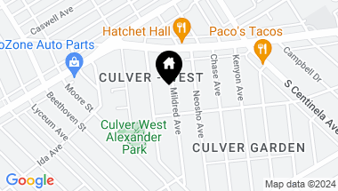 Map of 4169 Mildred Avenue, Culver City CA, 90066