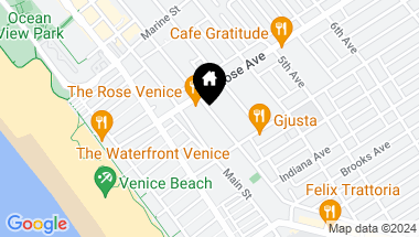 Map of 3111 4th Street 209, Santa Monica CA, 90405