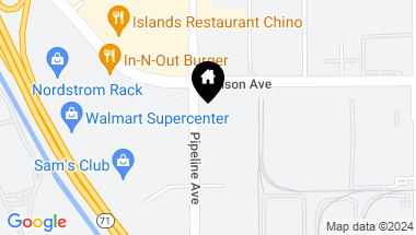 Map of 14135 Pipeline Avenue, Chino CA, 91710