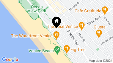 Map of 22 Navy Street 303, Venice CA, 90291