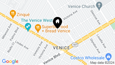 Map of 2209 Superior Ave, Venice CA, 90291