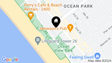 Map of 20 Ocean Park Boulevard 22, Santa Monica CA, 90405