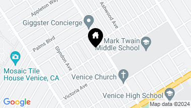 Map of 2044 Glencoe Avenue, Venice CA, 90291