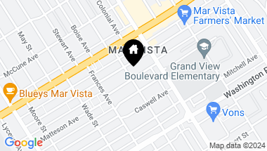 Map of 12445 Matteson Ave, Los Angeles CA, 90066