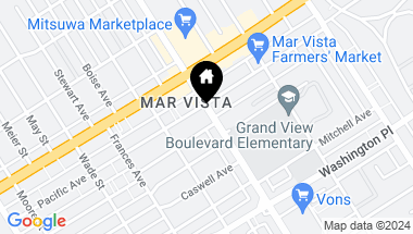 Map of 3857 S Centinela Avenue, Los Angeles CA, 90066