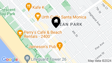 Map of 235 Ocean Park Boulevard 3, Santa Monica CA, 90405