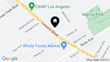 Map of 3021 Lincoln Boulevard, Santa Monica CA, 90405