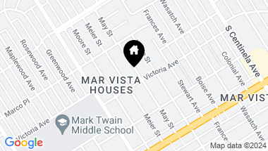 Map of 3661 May Street, Los Angeles CA, 90066