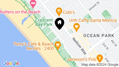 Map of 2221 Ocean Ave Unit: 101, Santa Monica CA, 90405
