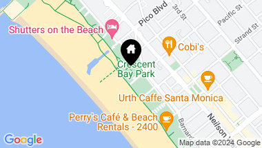 Map of 2101 Ocean Avenue 14, Santa Monica CA, 90405