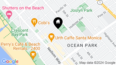 Map of 2316 3rd Street, Santa Monica CA, 90405