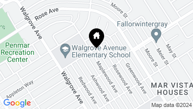 Map of 3452 Maplewood Avenue, Los Angeles CA, 90066