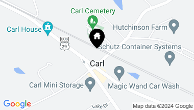 Map of 14 Carl Cedar Hill Rd, Auburn GA, 30011