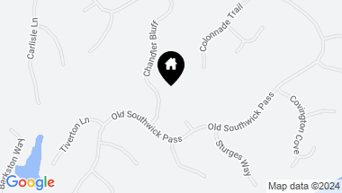 Map of 9275 CHANDLER Bluff, Johns Creek GA, 30022