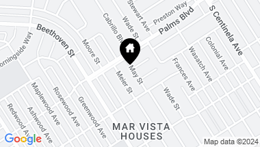 Map of 3525 May St, Los Angeles CA, 90066