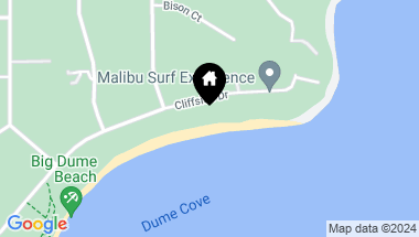 Map of 28946 Cliffside Dr, Malibu CA, 90265