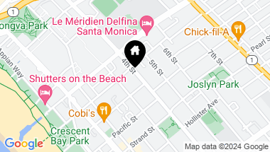 Map of 2002 4TH Street 312, Santa Monica CA, 90405