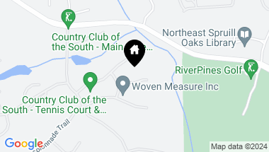 Map of 4390 Old Wesleyan Woods, Alpharetta GA, 30022