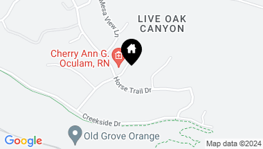 Map of 2017 Canyon View Lane, Redlands CA, 92373