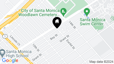 Map of 2016 Euclid Street 6, Santa Monica CA, 90405