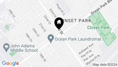 Map of 2221 Ocean Park Boulevard 3, Santa Monica CA, 90405