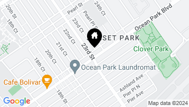 Map of 2305 Ocean Park Boulevard, Santa Monica CA, 90405