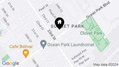 Map of 2626 Cloverfield Boulevard, Santa Monica CA, 90405