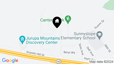 Map of 3958 Boulder Drive, Jurupa Valley CA, 92509