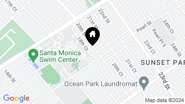 Map of 2252 20th Street, Santa Monica CA, 90405