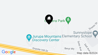 Map of 3933 Iron Mountain Circle, Jurupa Valley CA, 92509
