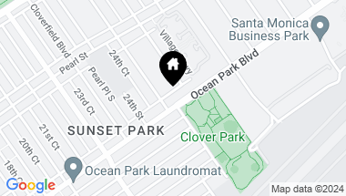 Map of 2513 Ocean Park Boulevard, Santa Monica CA, 90405