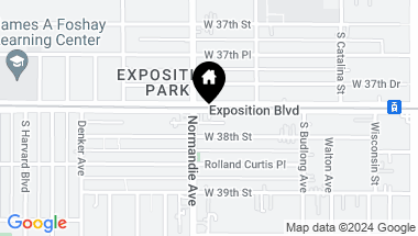 Map of 1270 Exposition Blvd, Los Angeles CA, 90007