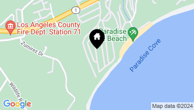Map of 247 Paradise Cove RD, MALIBU CA, 90265