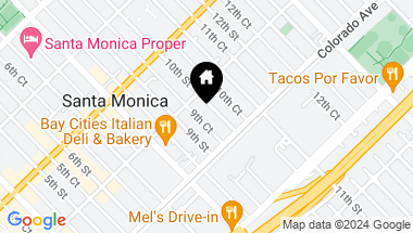 Map of 1524 10TH Street 10, Santa Monica CA, 90401