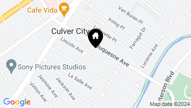 Map of 4124 Lincoln Avenue, Culver City CA, 90232