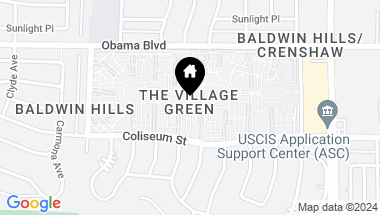 Map of 5352 Village Grn Unit: 96, Los Angeles CA, 90016