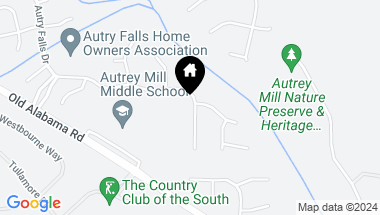 Map of 9630 Autry Falls Drive, Alpharetta GA, 30022